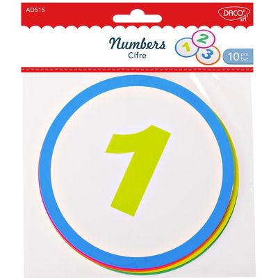 Accesorii Craft DACO – Cifre AD515