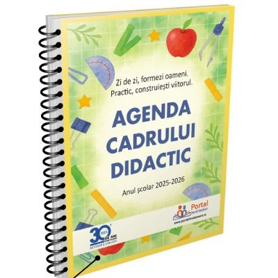 Agenda Cadrului Didactic. Anul scolar 2025-2026