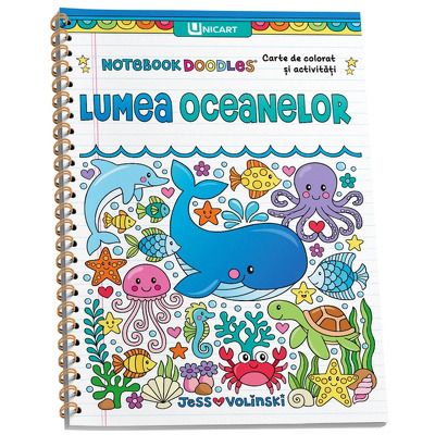 Carte de colorat si activitati. Lumea Oceanelor