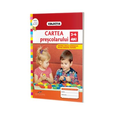 Cartea prescolarului 3-4 ani
