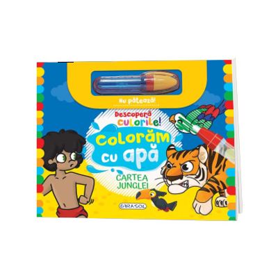Descopera culorile! Cartea junglei