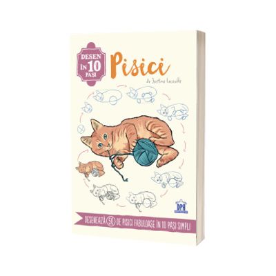 Desen in 10 pasi. Pisici