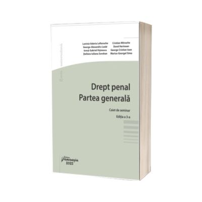 Drept penal. Partea generala. Caiet de seminar