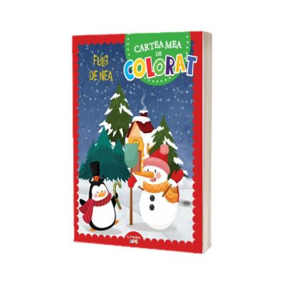 Fulg de nea. Cartea mea de colorat