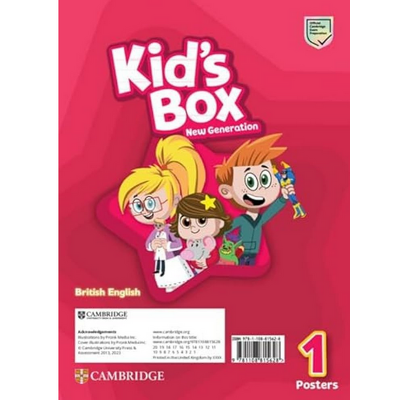 Kid's Box New Generation Level 1 Posters British English