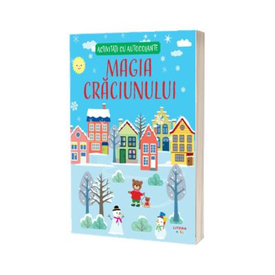 Magia Craciunului. Activitati cu autocolante