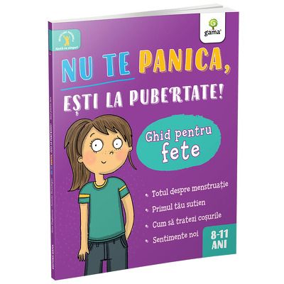Nu te panica, esti la pubertate: ghid pentru fete