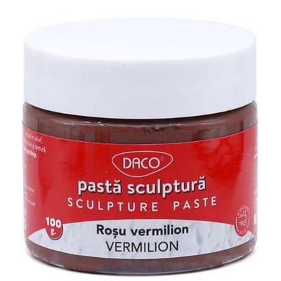 Pasta sculptura Rosu Vermilion