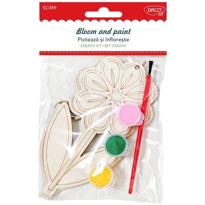 Set Creativ DACO – Picteaza si Infloreste SC089