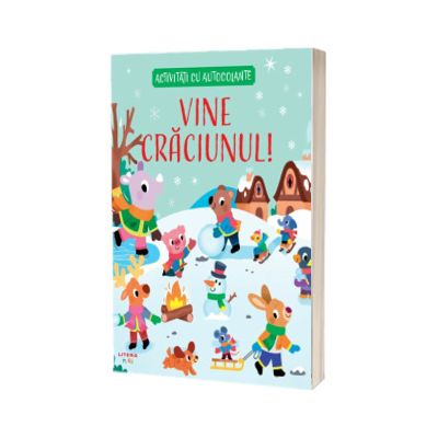 Vine Craciunul! Activitati cu autocolante