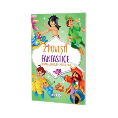 2 Povesti fantastice: Cartea Junglei / Peter Pan