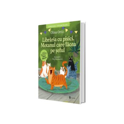 Libraria cu pisici. Motanul care facea pe seful