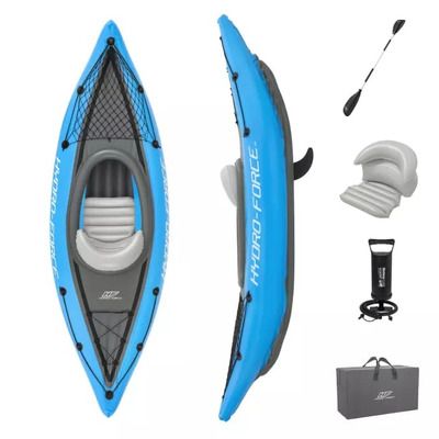 Caiac Gonflabil cu Vasla Aluminiu Cove Champion 275x81cm