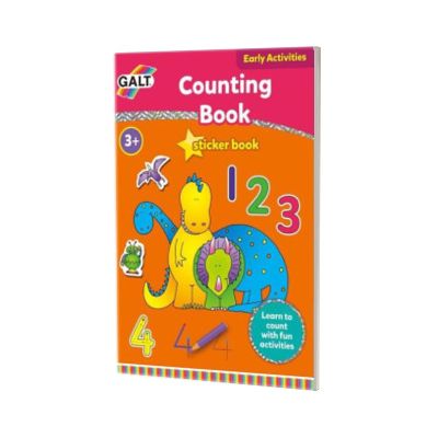 Carte cu Abtibilduri Invatam sa Numaram