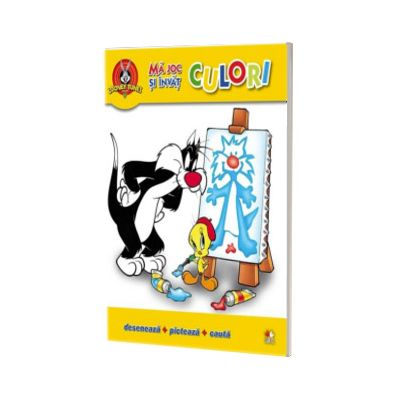 Looney Tunes. Ma joc si invat culori
