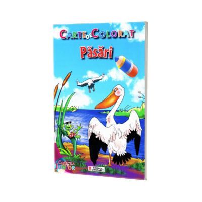Pasari. Carte de colorat