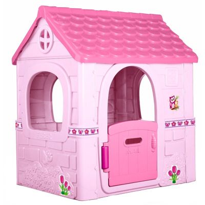 Casuta de joaca pentru copii, roz