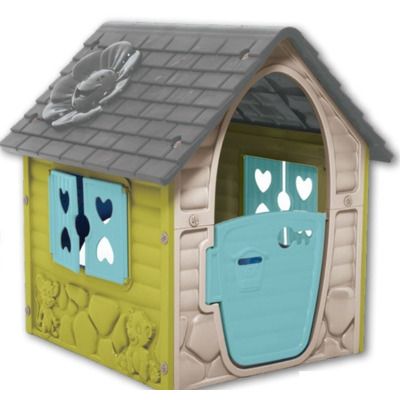 Casuta de joaca de exterior pentru copii bej