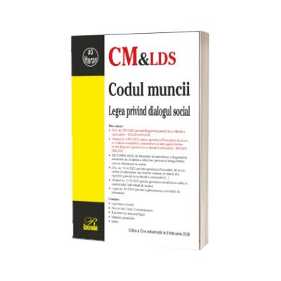 Codul muncii. Legea privind dialogul social