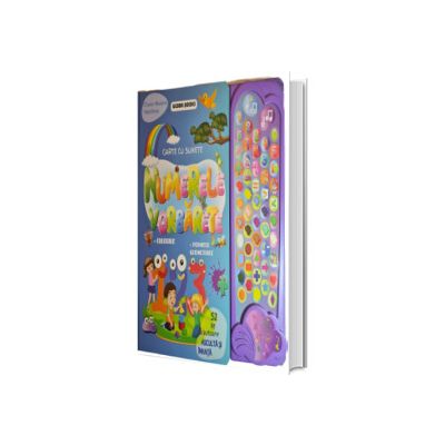 Numerele vorbarete- Carte cu 52 de sunete