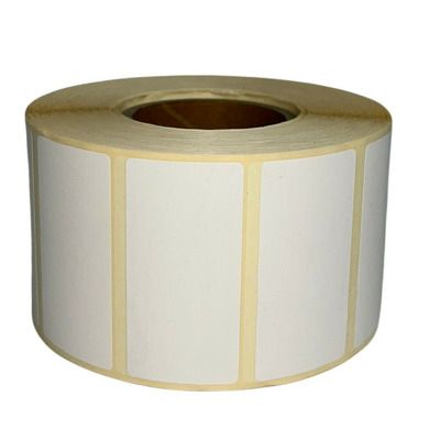 Etichete termice autoadezive, 55 x 25mm, 1000 etichete/rola, albe