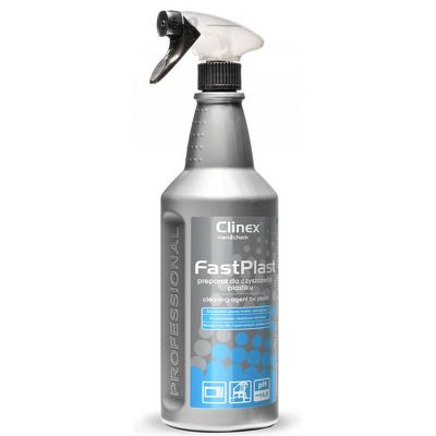 FastPlast, 1 litru, cu pulverizator, solutie pentru curatare suprafete din plastic