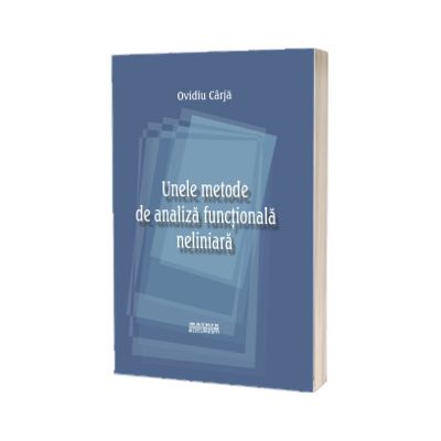 Unele metode de analiza functionala neliniara