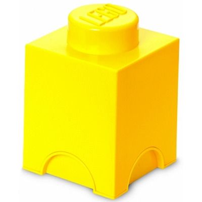LEGO. Cutie depozitare galben