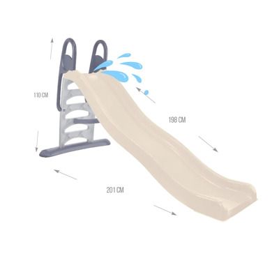 Tobogan mare Mochtoys pentru copii MO13012 gri