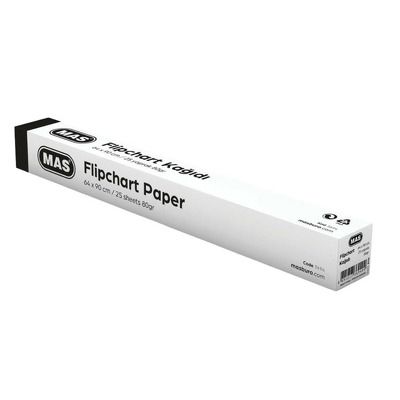 Hartie flipchart 64x90 cm, 25 coli