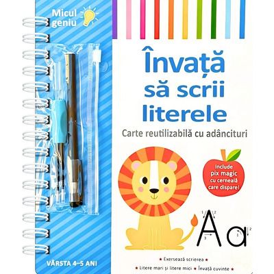 Invata sa scrii literele