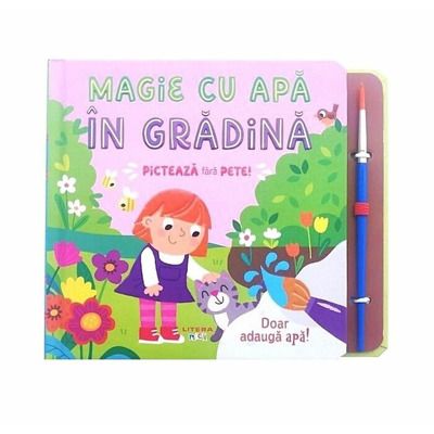 Magie cu apa. In gradina. Picteaza fara pete!