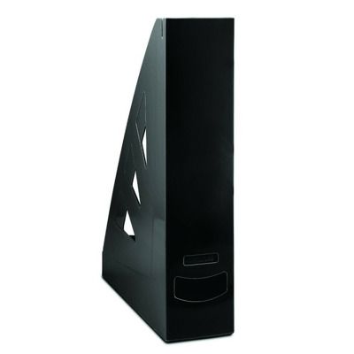 Suport vertical plastic pentru cataloage Office Products - negru